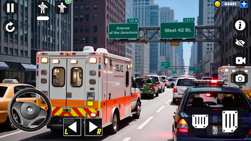 Ambulance Rescue Sim Games 3d