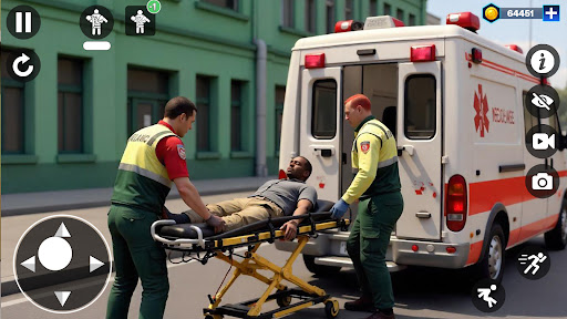 Ambulance Rescue Sim Games 3d