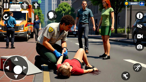 Ambulance Rescue Sim Games 3d