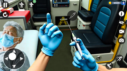 Ambulance Rescue Sim Games 3d